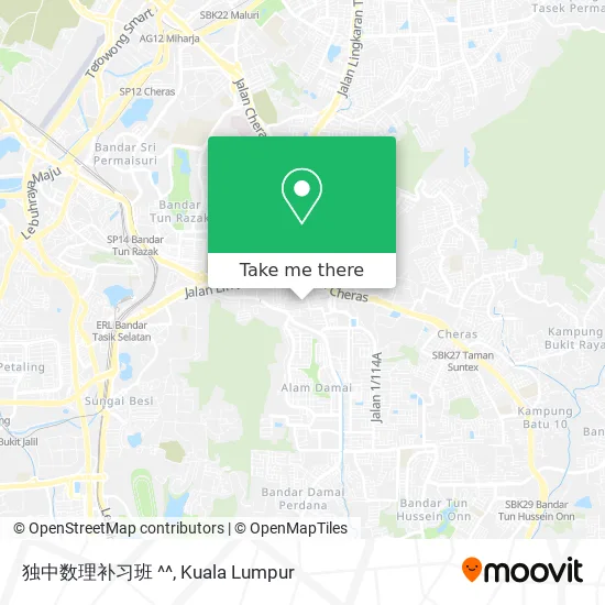 独中数理补习班 ^^ map