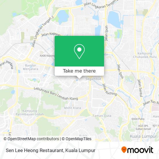 Sen Lee Heong Restaurant map