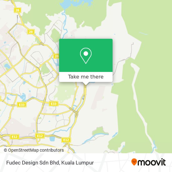 Fudec Design Sdn Bhd map