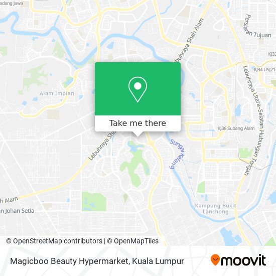 Magicboo Beauty Hypermarket map