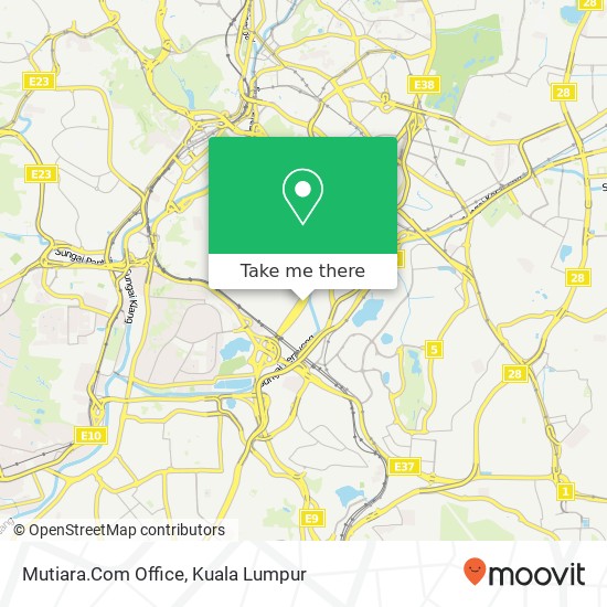 Mutiara.Com Office map