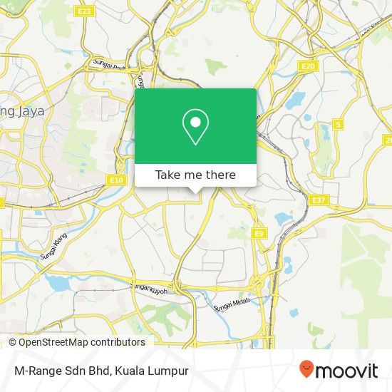 M-Range Sdn Bhd map