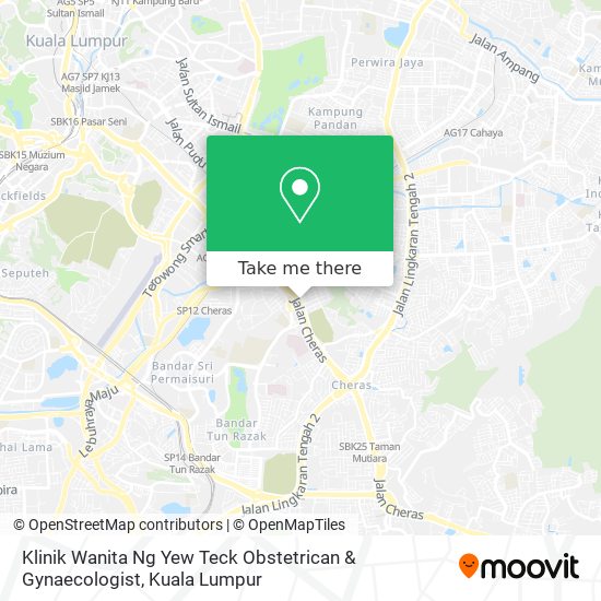 Klinik Wanita Ng Yew Teck Obstetrican & Gynaecologist map