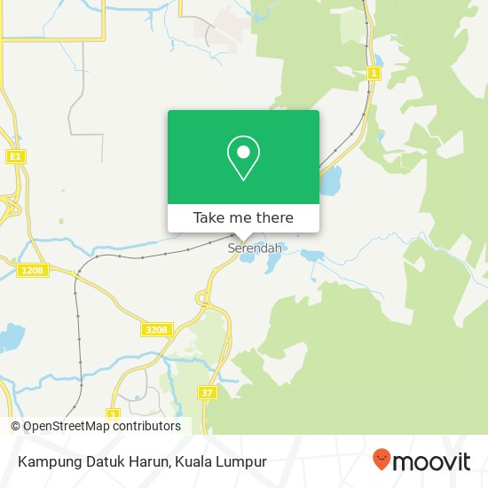 Peta Kampung Datuk Harun