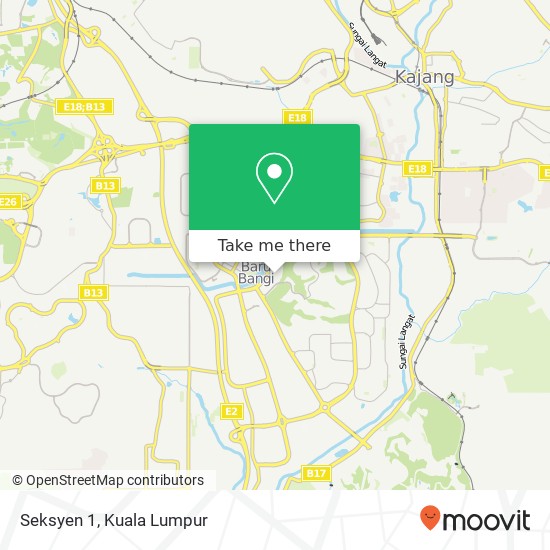 Seksyen 1 map