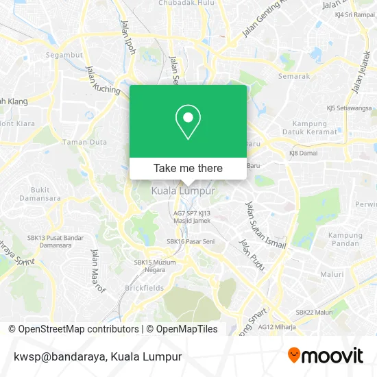 kwsp@bandaraya map