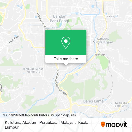 Kafeteria Akademi Percukaian Malaysia map