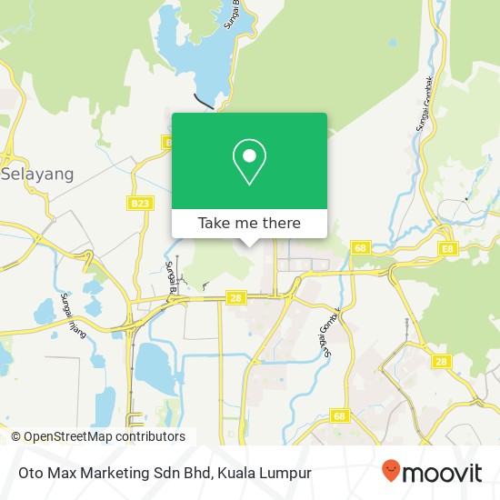 Peta Oto Max Marketing Sdn Bhd