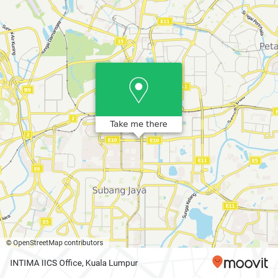 INTIMA IICS Office map