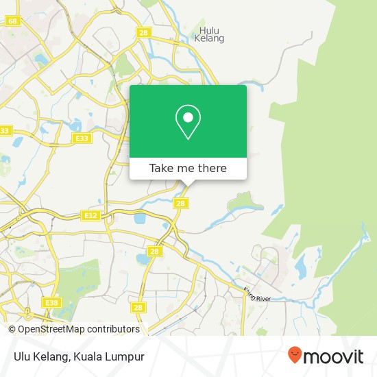 Ulu Kelang map