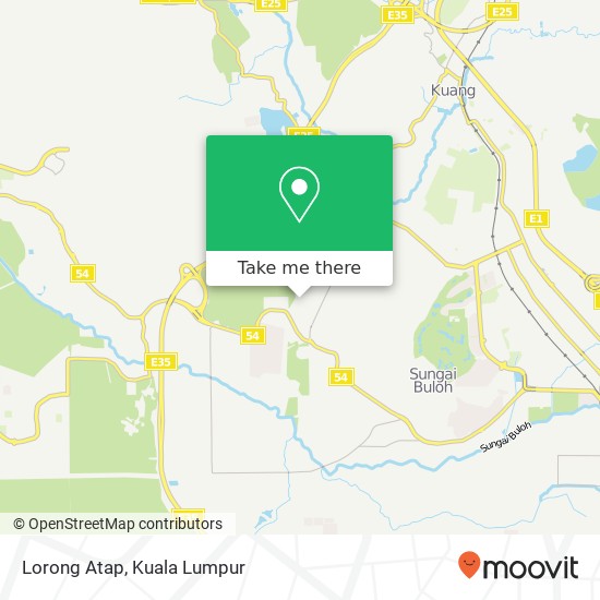 Lorong Atap map