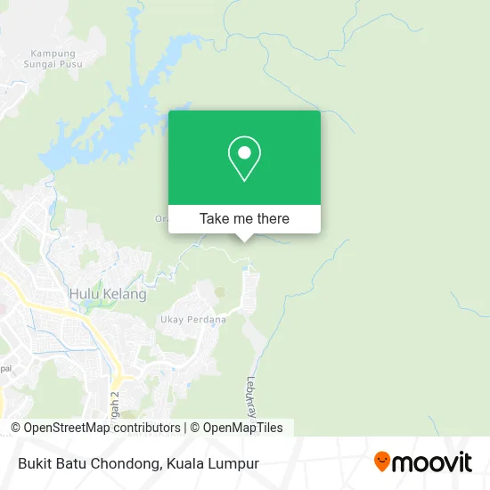 Bukit Batu Chondong map