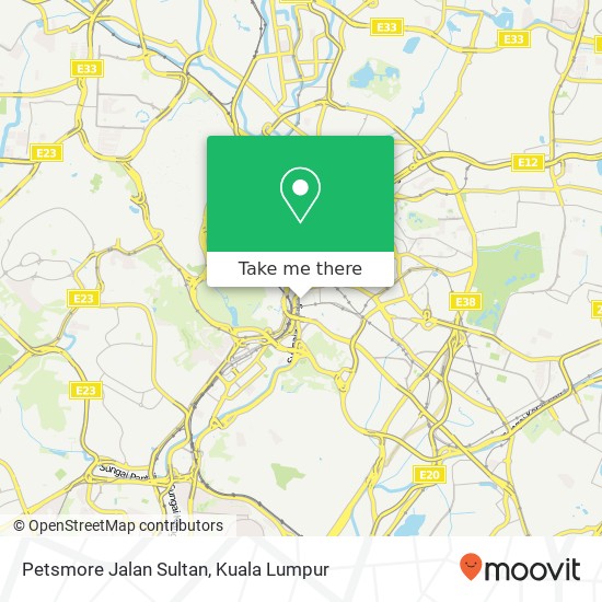 Peta Petsmore Jalan Sultan