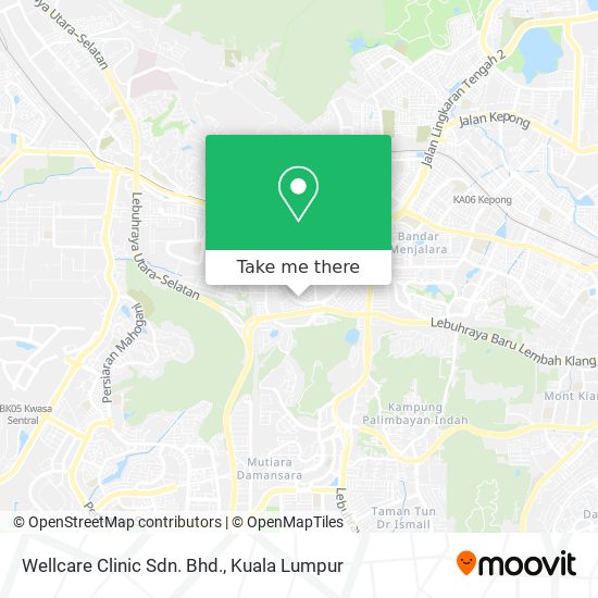 Wellcare Clinic Sdn. Bhd. map