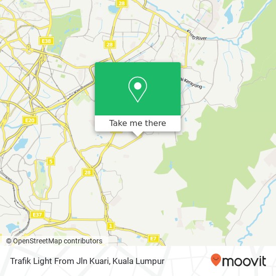 Peta Trafik Light From Jln Kuari