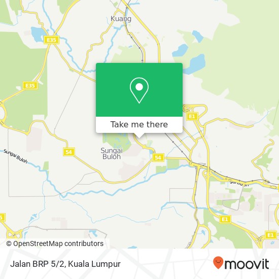 Jalan BRP 5/2 map