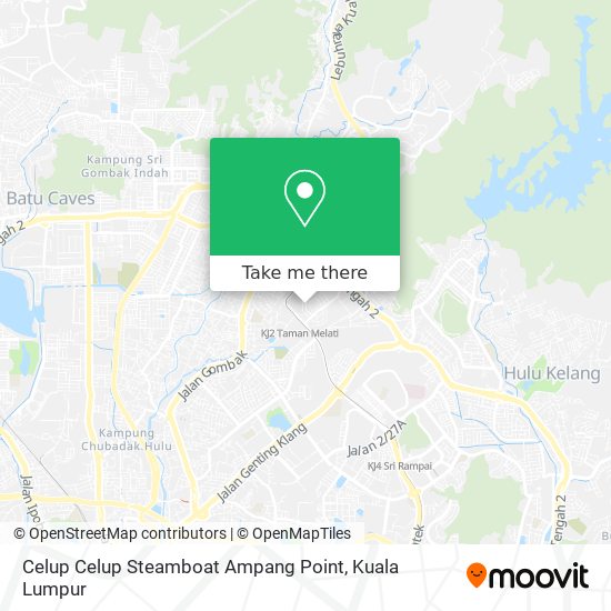 Celup Celup Steamboat Ampang Point map