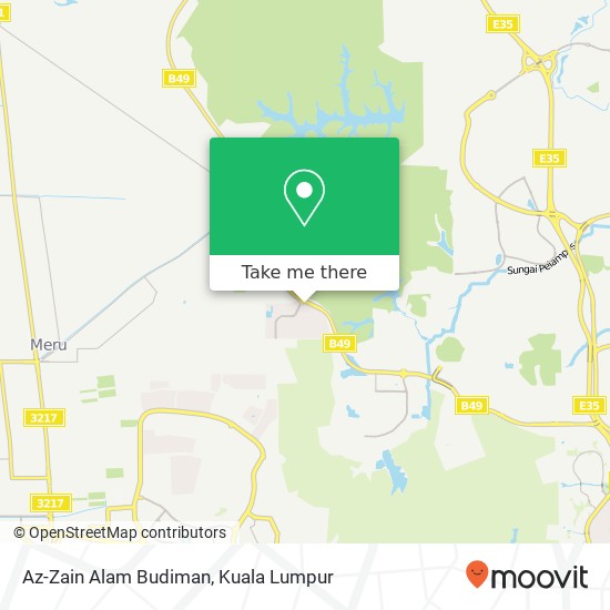 Az-Zain Alam Budiman map