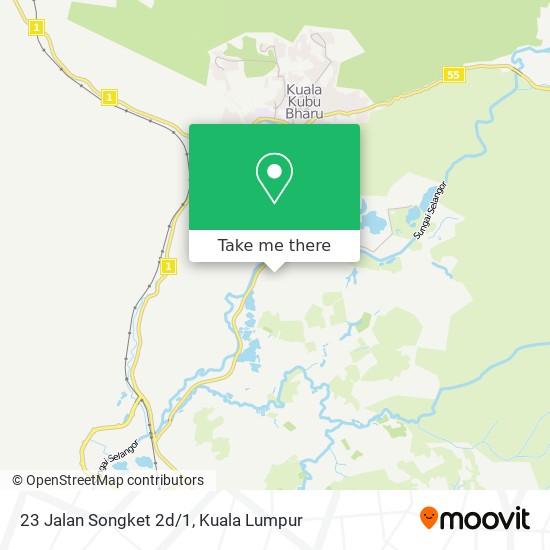 23 Jalan Songket 2d/1 map