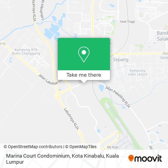 Marina Court Condominium, Kota Kinabalu map