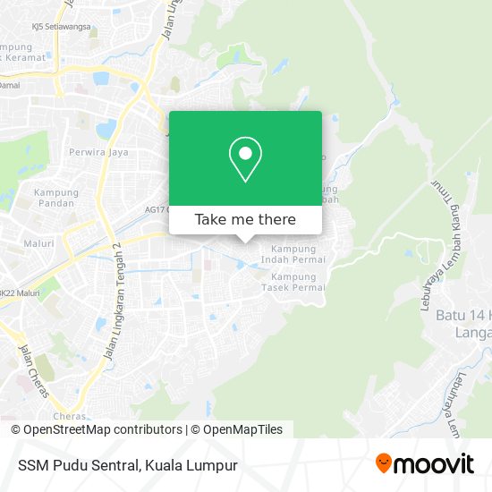 SSM Pudu Sentral map