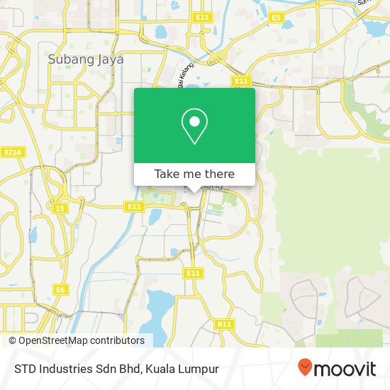 STD Industries Sdn Bhd map