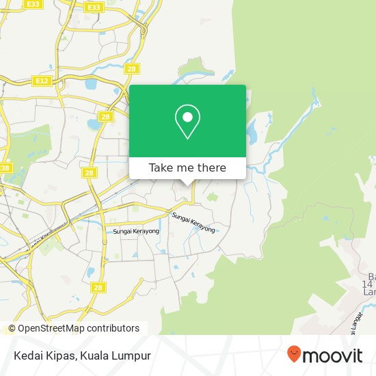 Kedai Kipas map