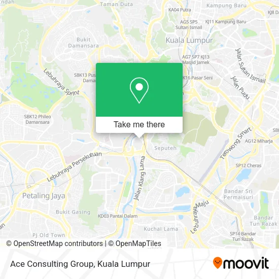 Ace Consulting Group map