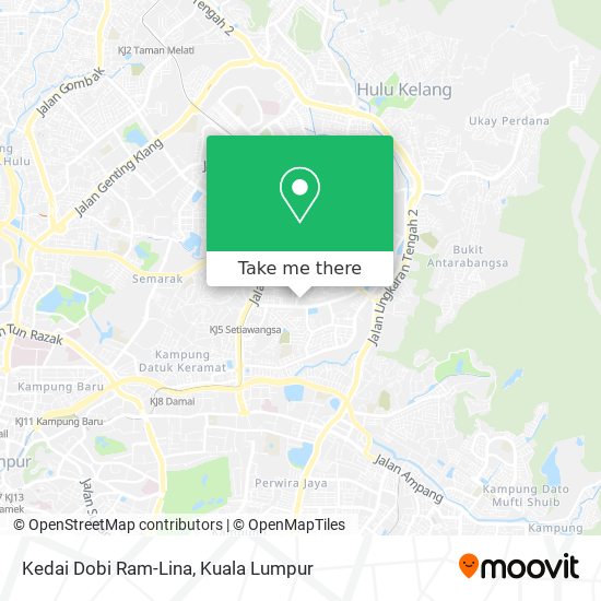 Kedai Dobi Ram-Lina map