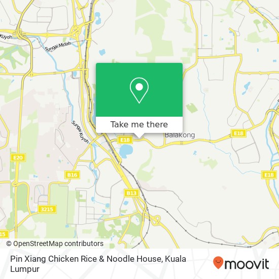 Pin Xiang Chicken Rice & Noodle House map