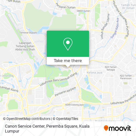 Canon Service Center, Peremba Square map