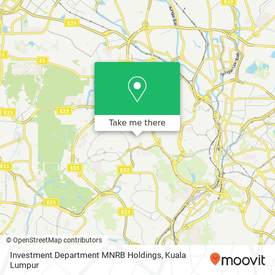 Investment Department  MNRB Holdings map