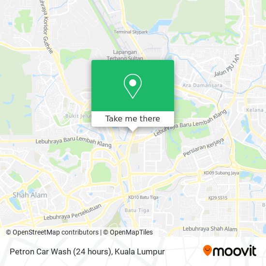 Petron Car Wash (24 hours) map