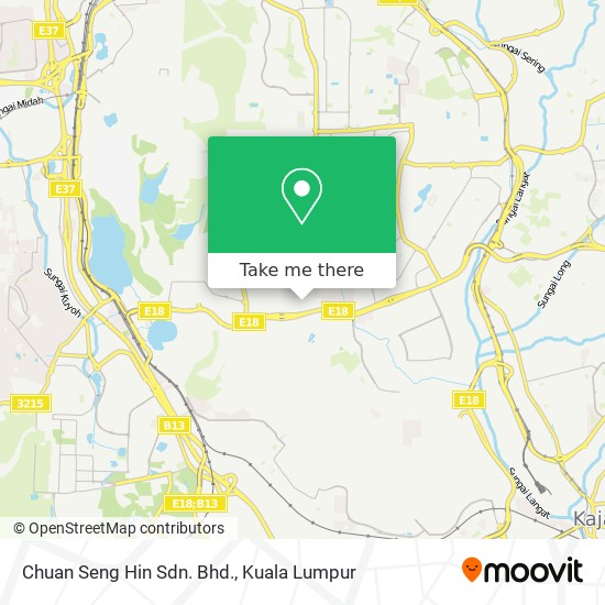 Chuan Seng Hin Sdn. Bhd. map