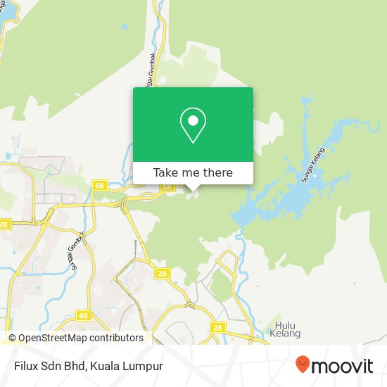 Filux Sdn Bhd map