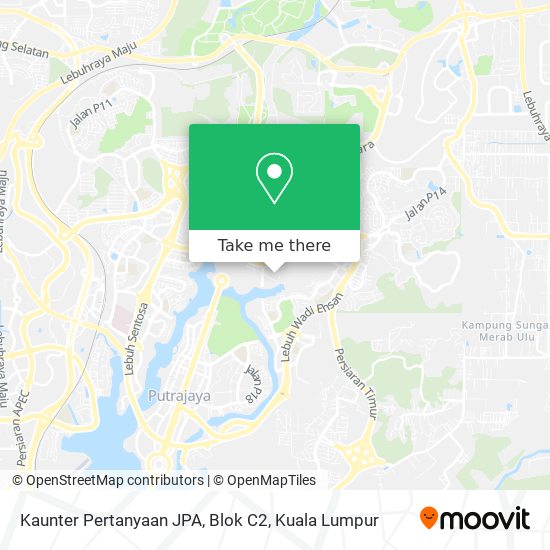 Peta Kaunter Pertanyaan JPA, Blok C2