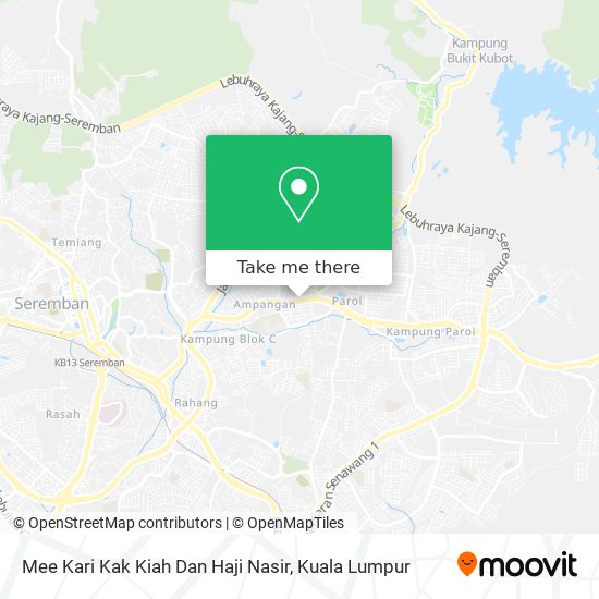 Peta Mee Kari Kak Kiah Dan Haji Nasir