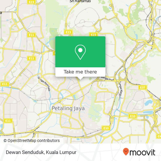 Dewan Senduduk map