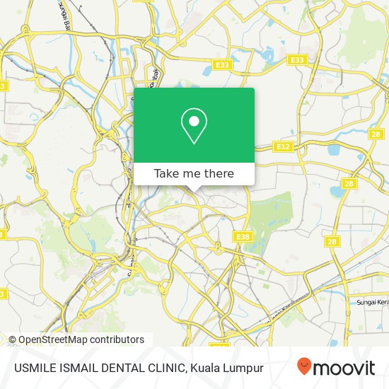 USMILE ISMAIL DENTAL CLINIC map