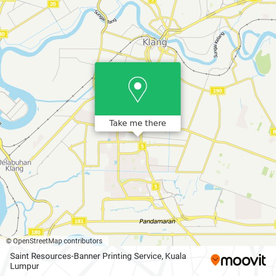 Saint Resources-Banner Printing Service map