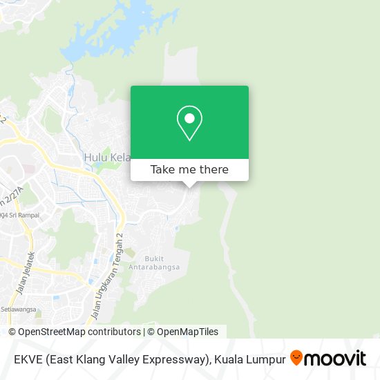 Peta EKVE (East Klang Valley Expressway)