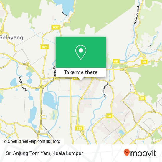 Peta Sri Anjung Tom Yam
