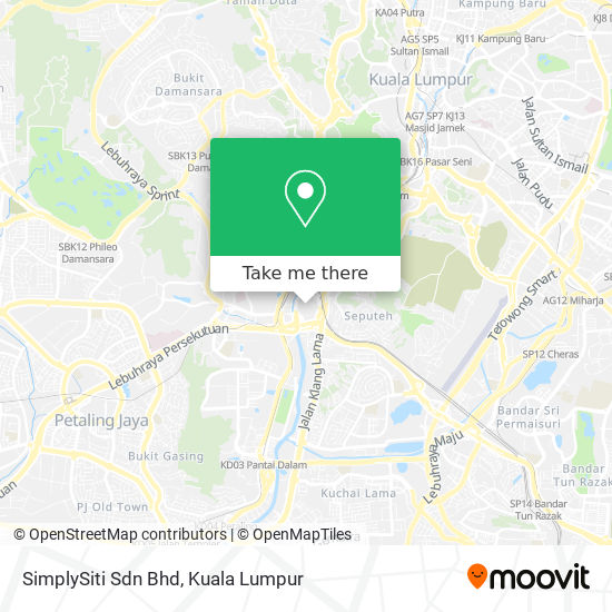 Peta SimplySiti Sdn Bhd