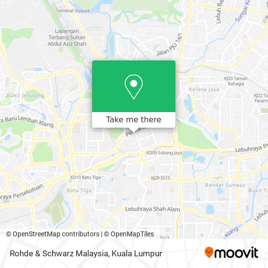 How To Get To Rohde Schwarz Malaysia In Shah Alam By Bus Mrt Lrt Or Train Moovit