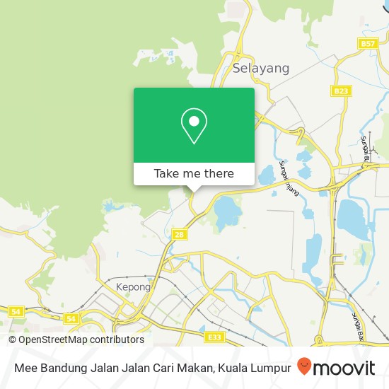 Peta Mee Bandung Jalan Jalan Cari Makan