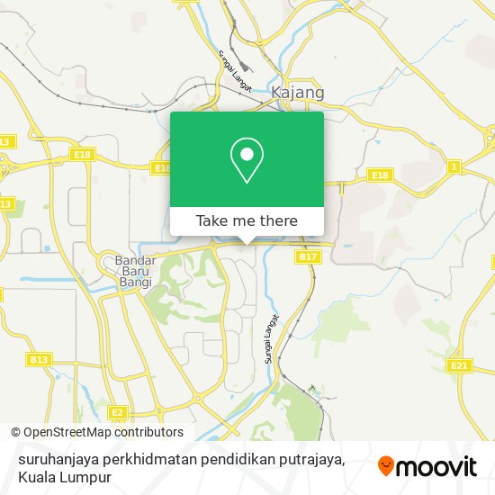 suruhanjaya perkhidmatan pendidikan putrajaya map