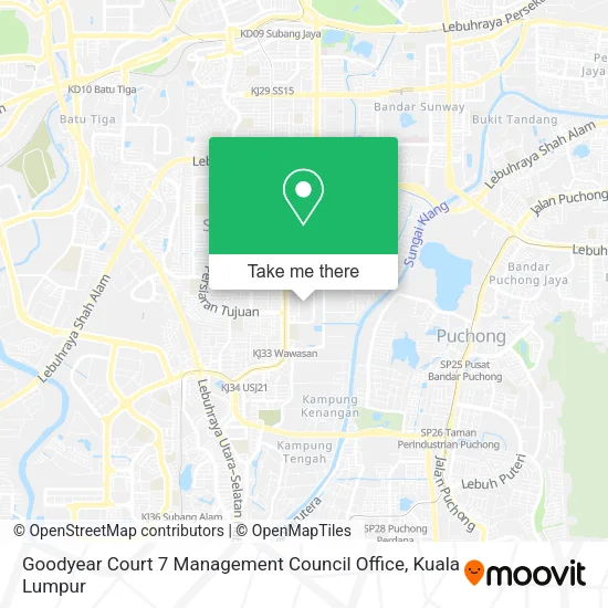 Goodyear Court 7 Management Council Office map