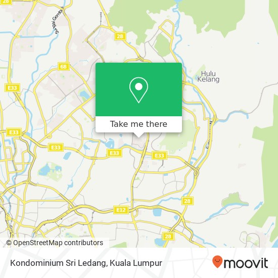 Kondominium Sri Ledang map