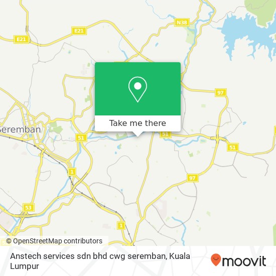 Anstech services sdn bhd cwg seremban map