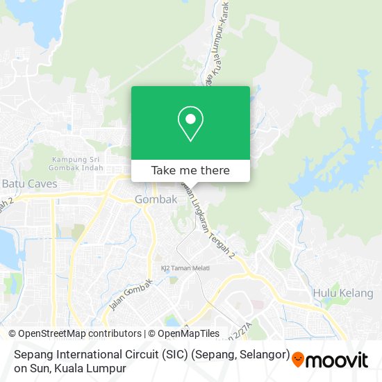 Sepang International Circuit (SIC) (Sepang, Selangor) on Sun map